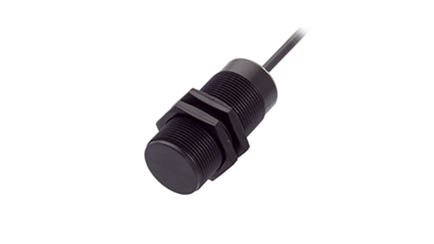 BALLUFF Capacitive Barrel-Style Proximity Sensor, M30 x 1.5, 15 mm Detection, PNP Output, 10 → 30 V dc, IP67