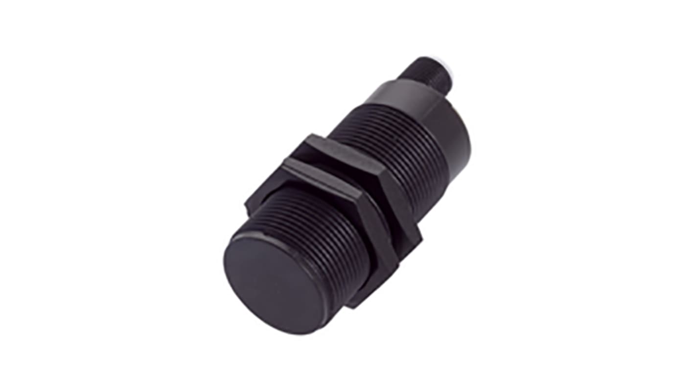 BALLUFF Capacitive Barrel-Style Proximity Sensor, M30 x 1.5, 15 mm Detection, PNP Output, 10 → 30 V dc, IP67
