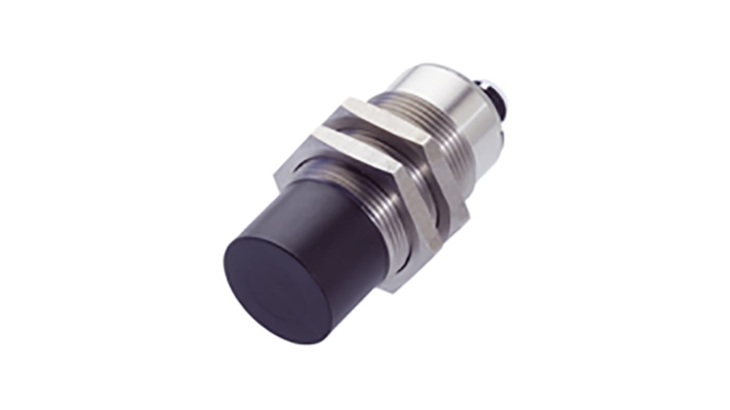 Sensor de proximidad BALLUFF, M30 x 1.5, alcance 25 mm, salida PNP, 10 → 30 V dc, IP67