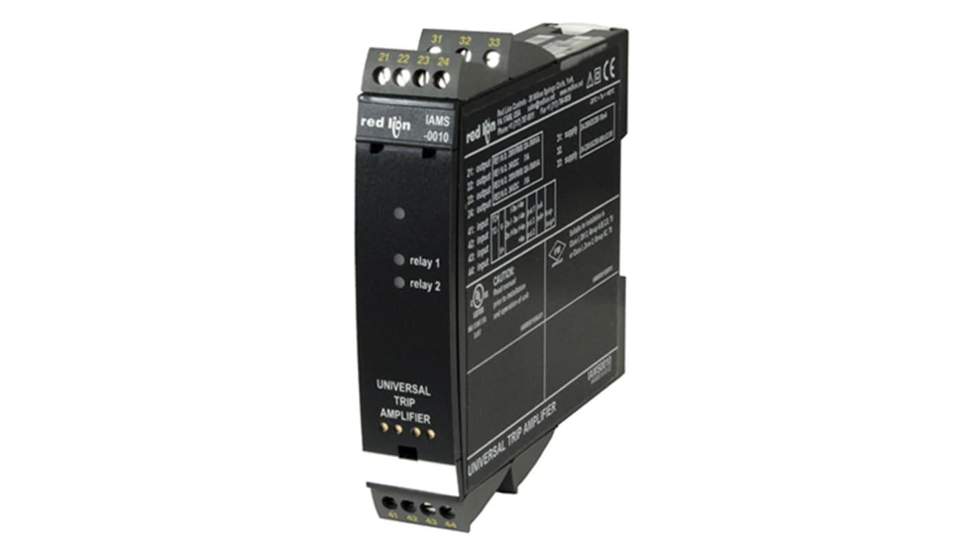 Red Lion Signal Conditioner, Universal Input, Current, Voltage Output, 253 V ac, 300V dc Supply