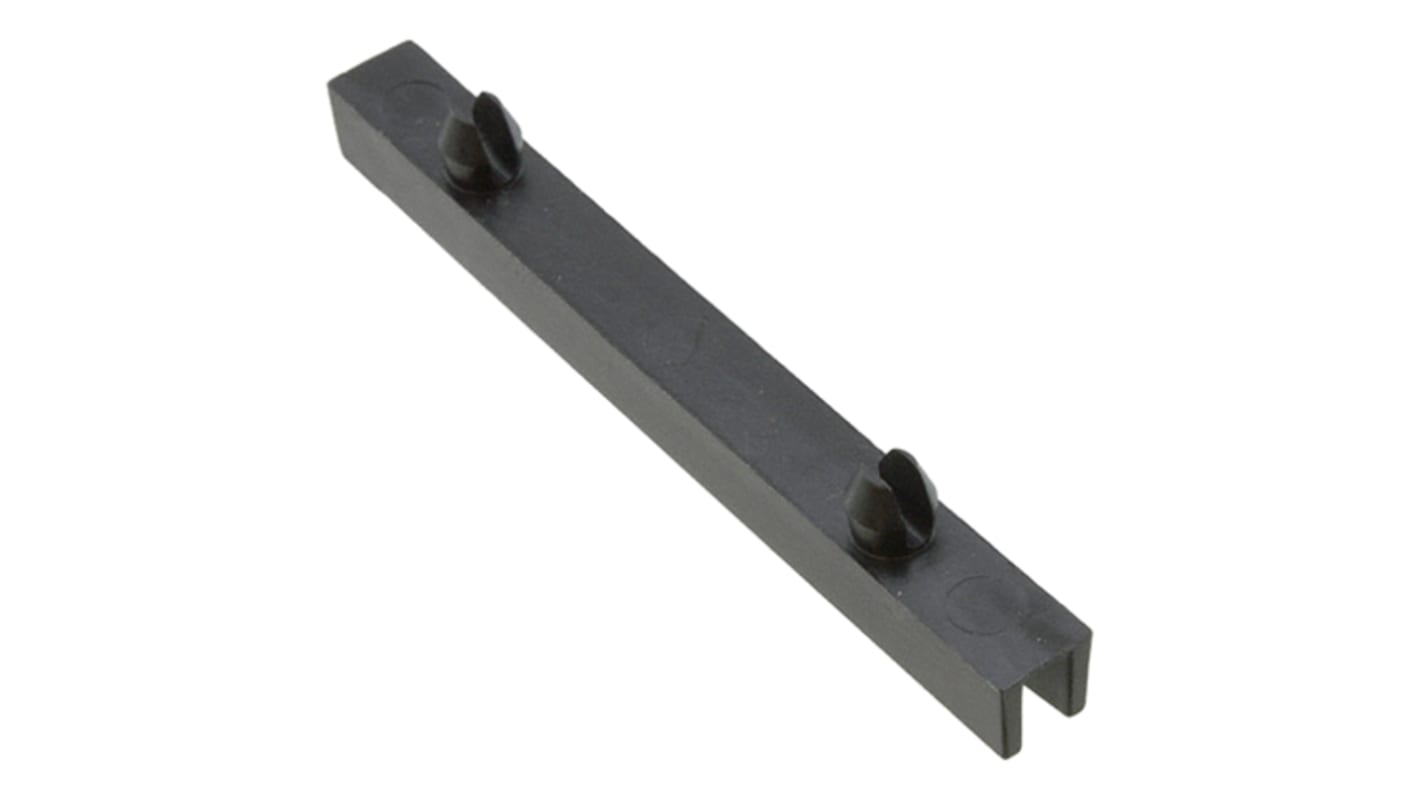 Bivar Platinenführung Einsteck-Anschluss, bis PCB-Stärke 1.6mm, bis PCB-Stärke Maximum of 1.6mm, L. 152.4mm