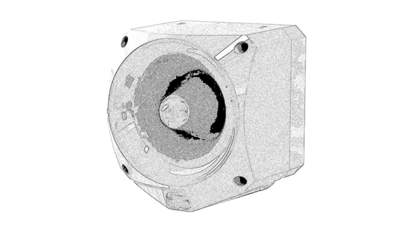 Klaxon Nexus Pulse LED Blitz-Licht Alarm-Leuchtmelder Weiß, 17 → 60 V dc