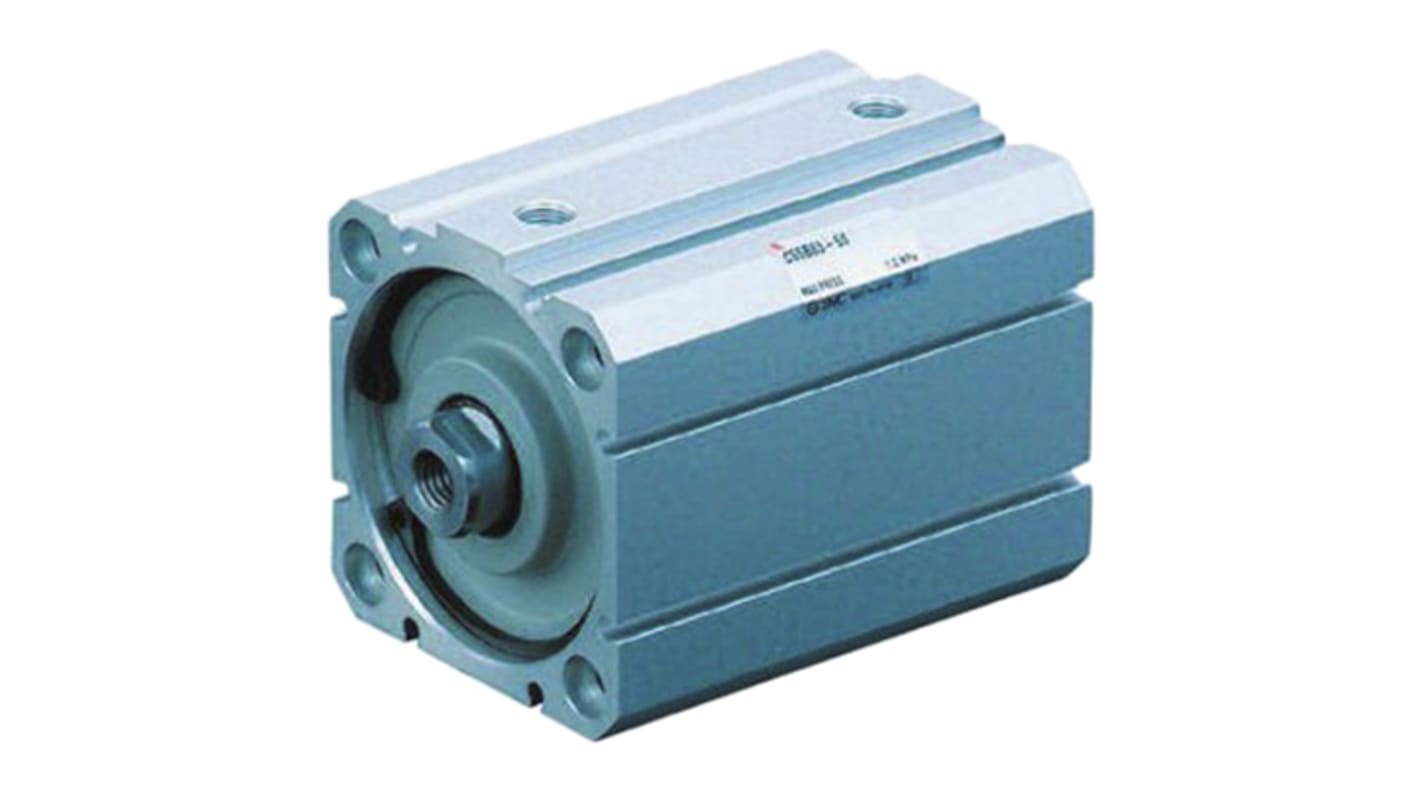 SMC Pneumatic Compact Cylinder - 32mm Bore, 60mm Stroke, Double Acting