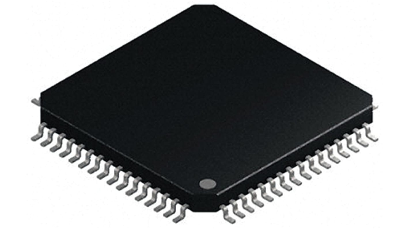 Texas Instruments DP83867IRPAPT Ethernet Transceiver, IEEE 802.3, 1000Mbit/s 1.1 V, 2.5 V, 64-Pin HTQFP