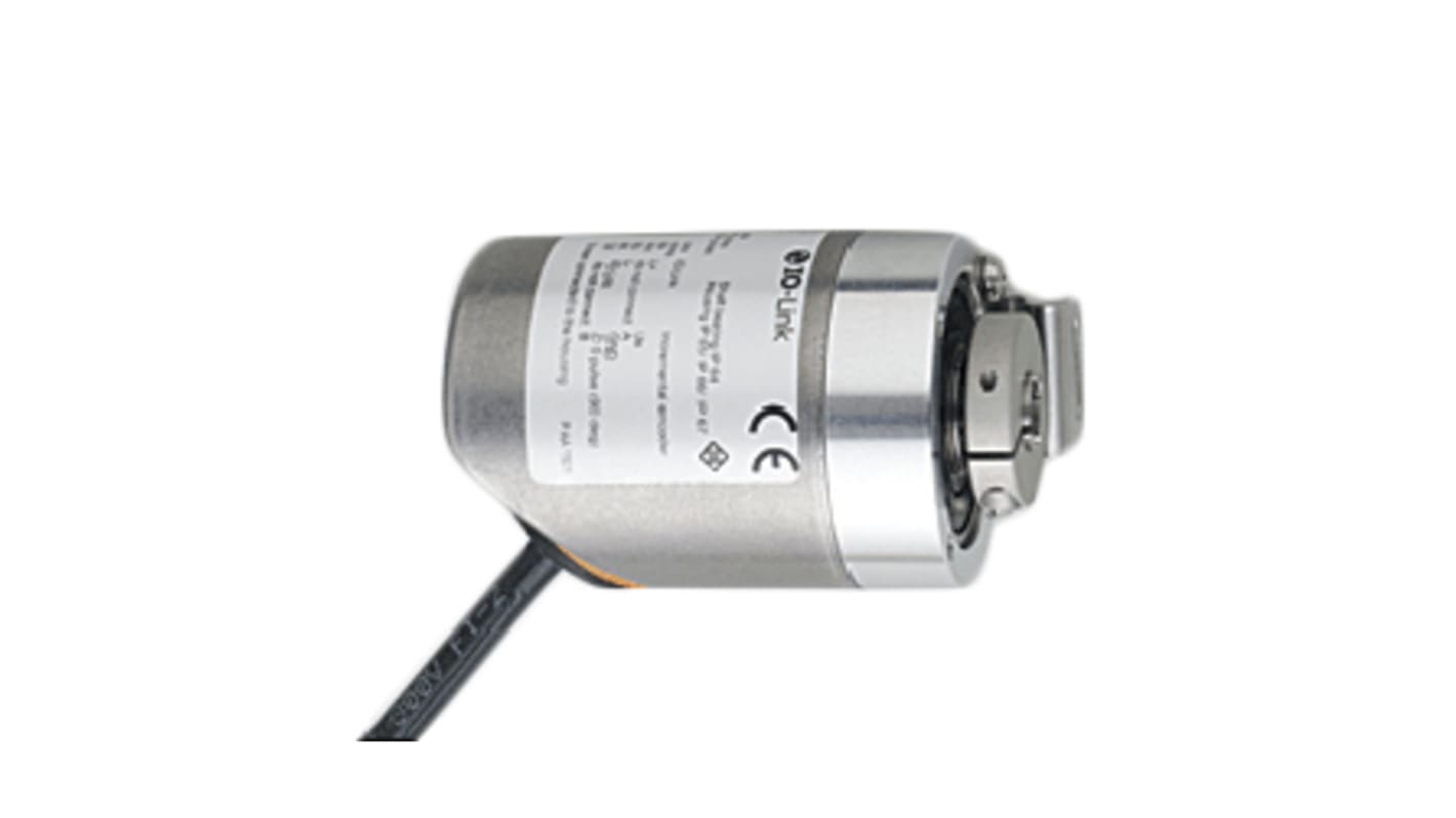 Encoder incremental ifm electronic, 12000rpm máx., interfaz IO-Link, salida HTL, TTL, 4,5 → 30 V dc, IP64