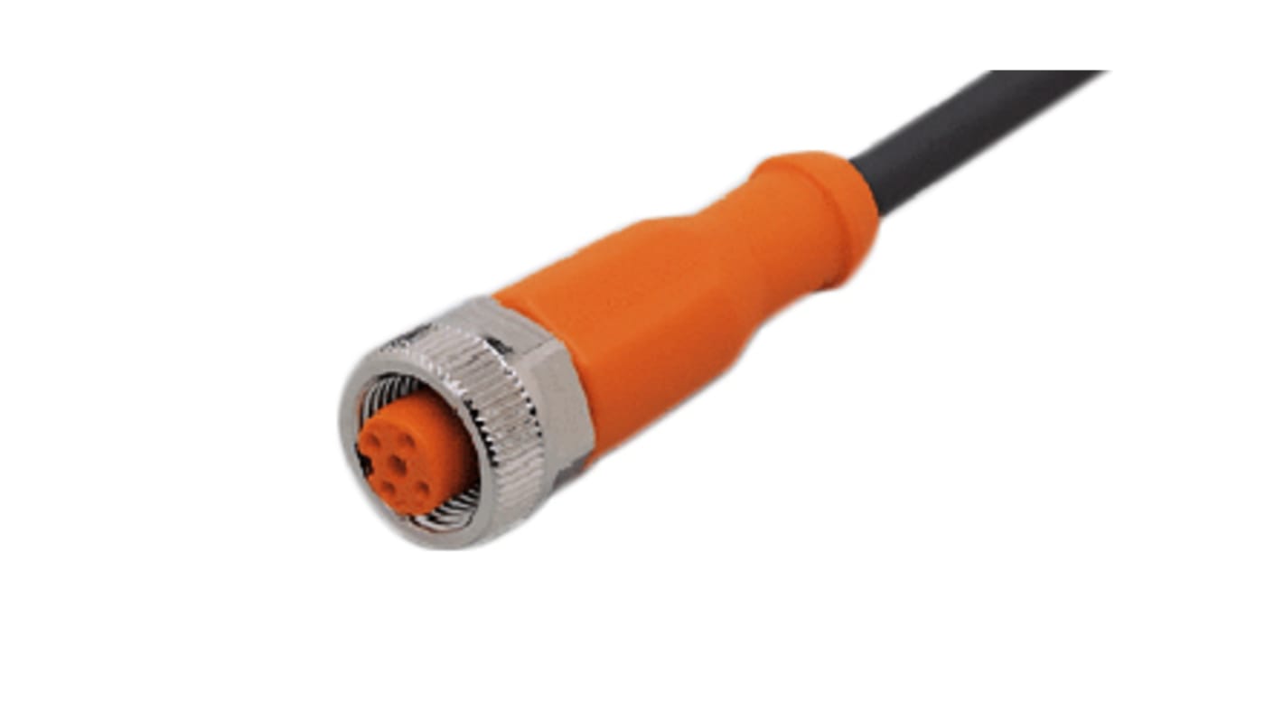 Cable de conexión ifm electronic, con. A M12 Hembra, 8 polos, con. B Sin terminación, 8 polos, long. 10m, 2 A, IP67