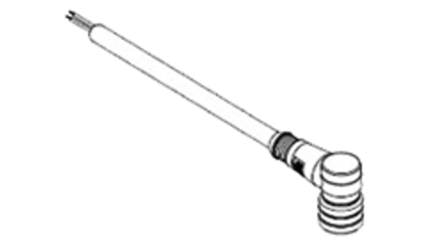 Cable de conexión Brad from Molex, con. A M12 Hembra, 5 polos, con. B Sin terminación, long. 5m, 60 V, 4 A, IP67