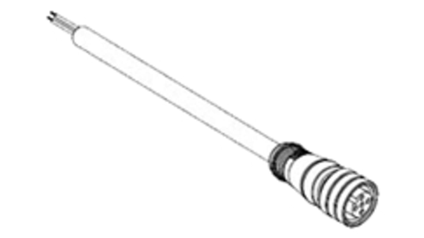 Cable de conexión Brad from Molex, con. A M12 Hembra, 5 polos, con. B Sin terminación, cod.: A, long. 10m, 60 V, 4 A,