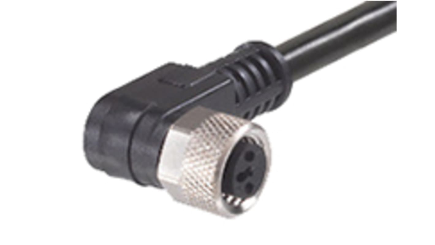 Brad from Molex Right Angle Female 4 way M8 to Unterminated Sensor Actuator Cable, 2m