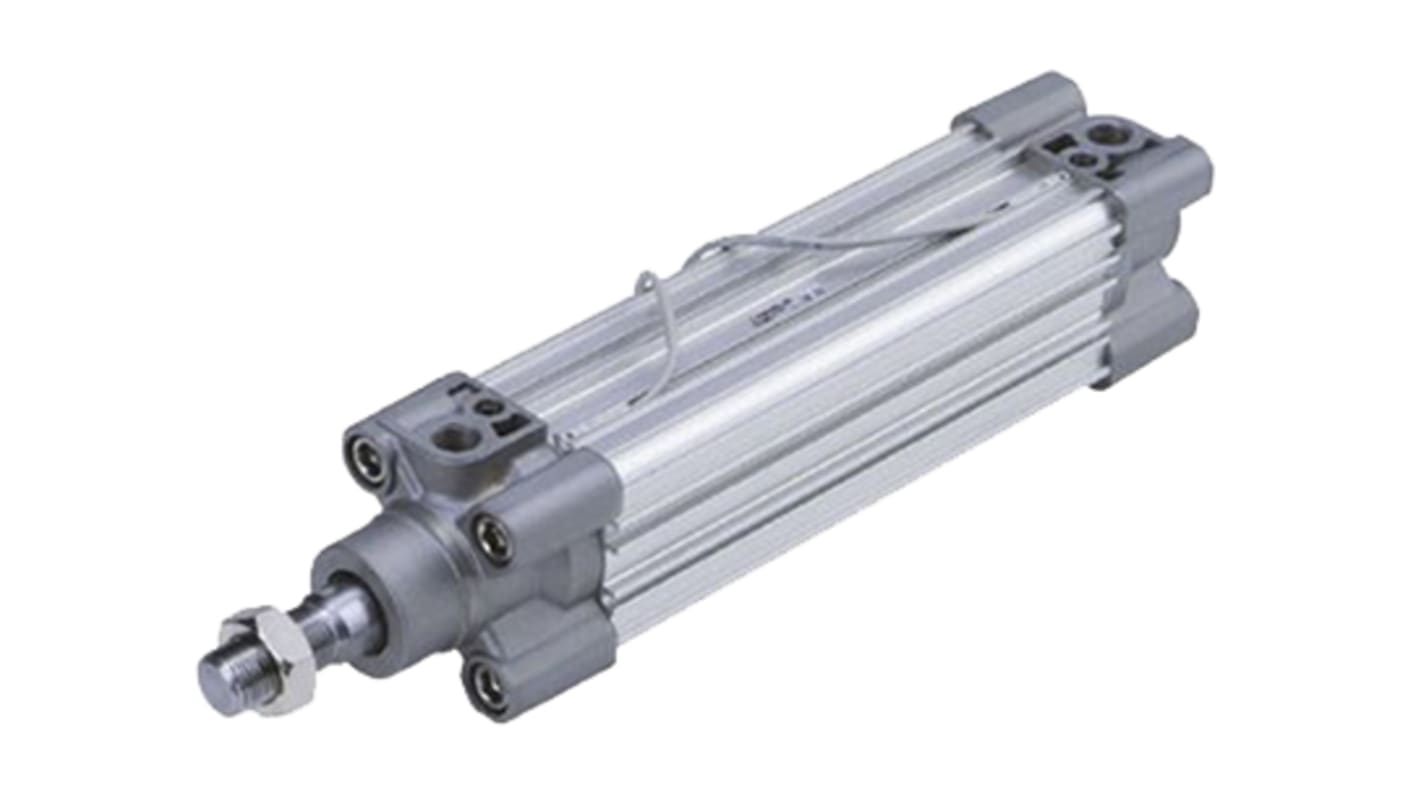 SMC Pneumatic Piston Rod Cylinder - 100mm Bore, 250mm Stroke, CP96 Series, Double Acting