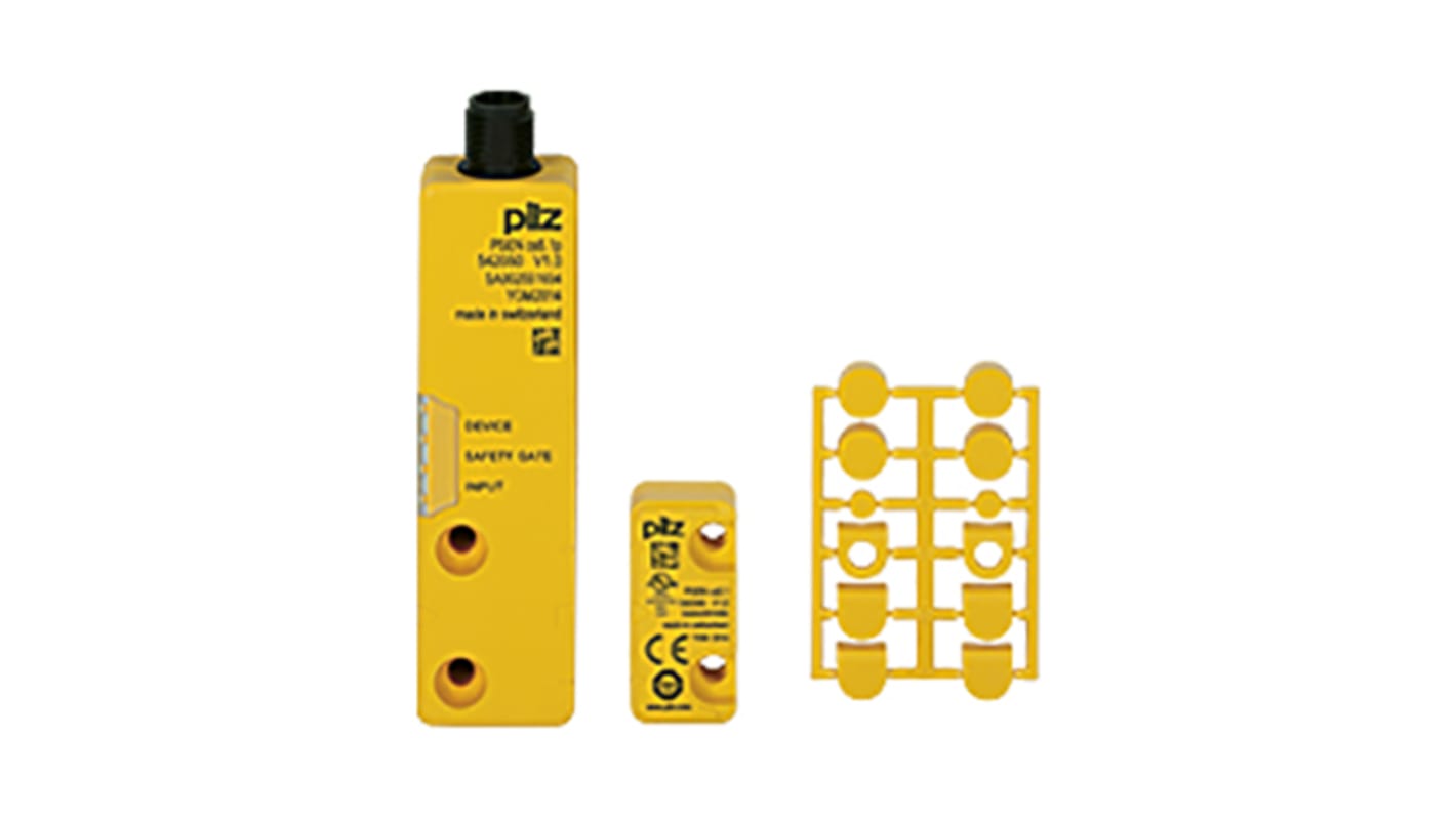 Interruttore di sicurezza senza contatto Pilz, 24V cc, M12