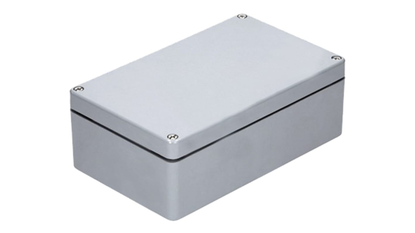 Caja RS PRO de PET Gris, 122 x 120 x 90mm, IP66