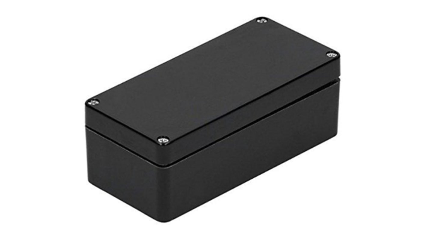 Caja RS PRO de PET Negro, 110 x 75 x 55mm, IP66