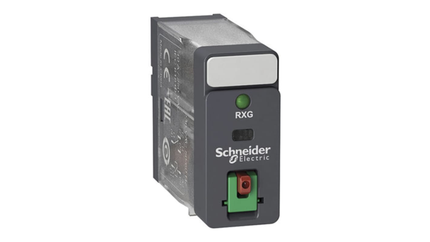 Relais de puissance Schneider Electric Harmony Relay RXG, 1 RT, bobine 48V c.a. Enfichable 820mW