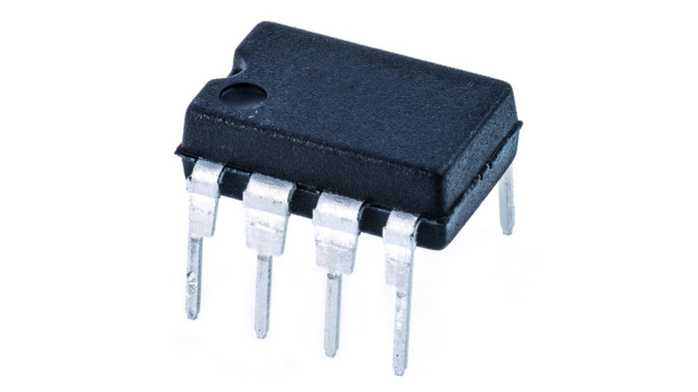 Amplificateur opérationnel Texas Instruments, montage Traversant, alim. Simple, MDIP Précision 1 8 broches