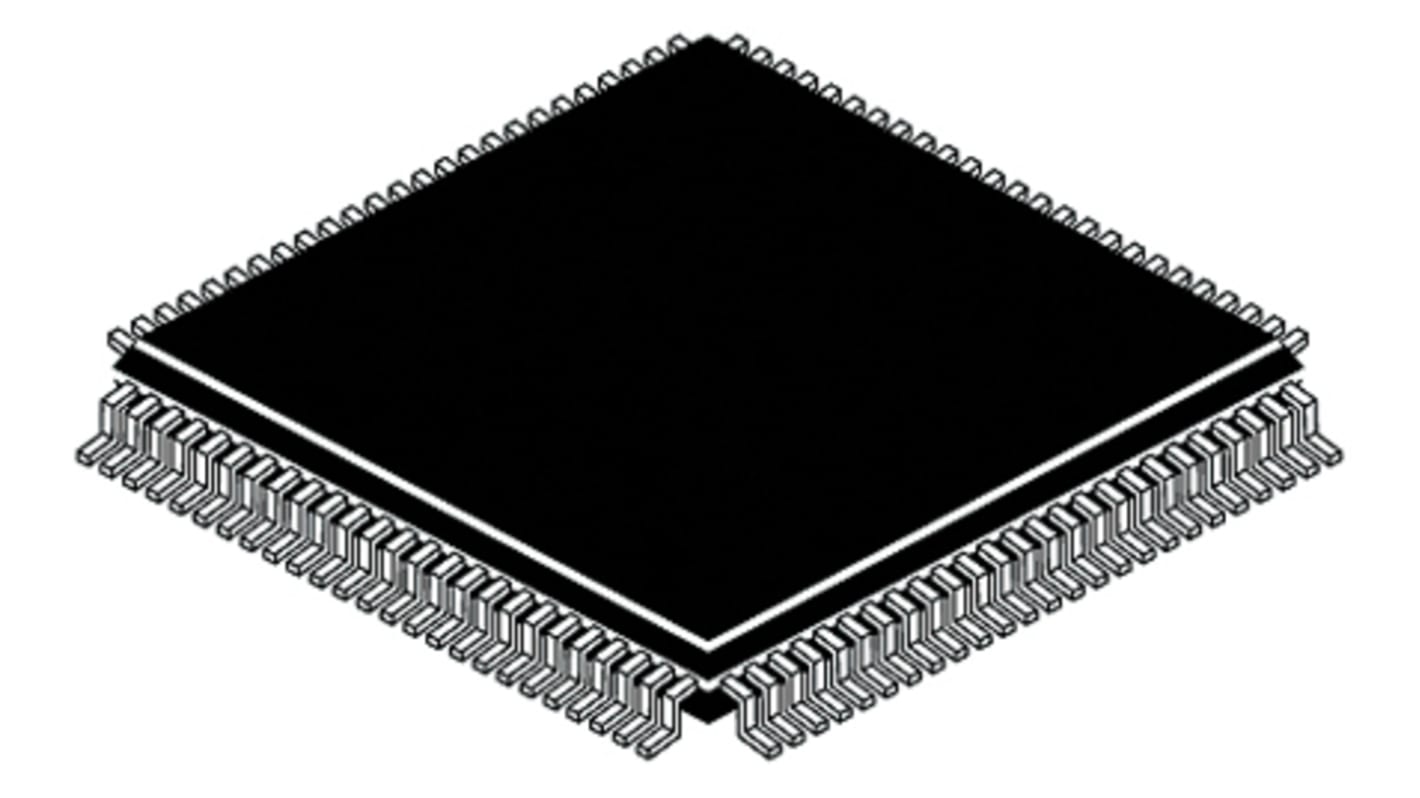 Microcontrolador Texas Instruments TMS320F28069PZT, núcleo C28x de 32bit, RAM 50 kB, 90MHZ, LQFP de 100 pines