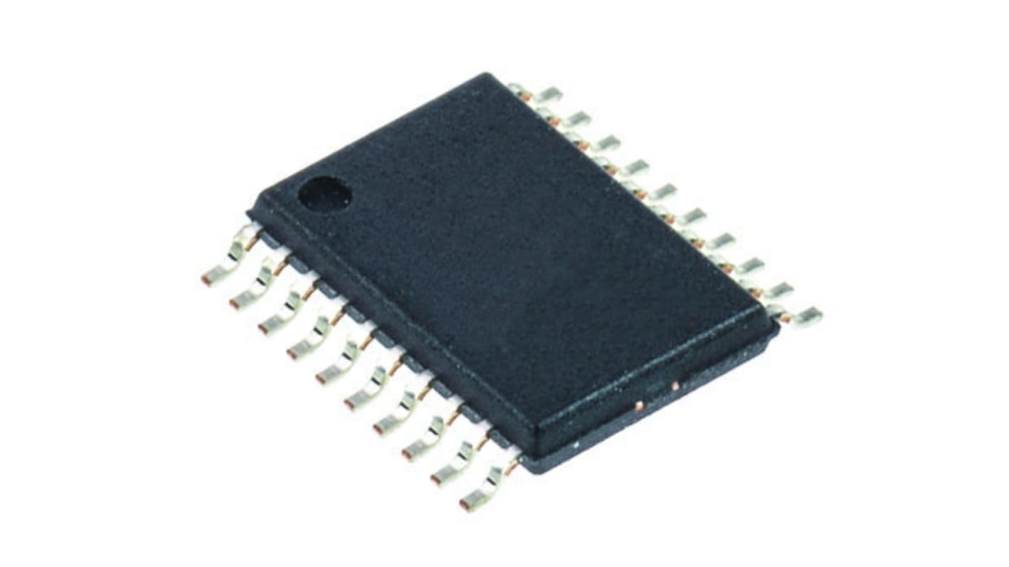 Texas Instruments TPS70151PWP, Dual LDO Regulator, 500mA Adj./Fixed, 1.8 V, 3.3 V, ±2% 20-Pin, HTSSOP