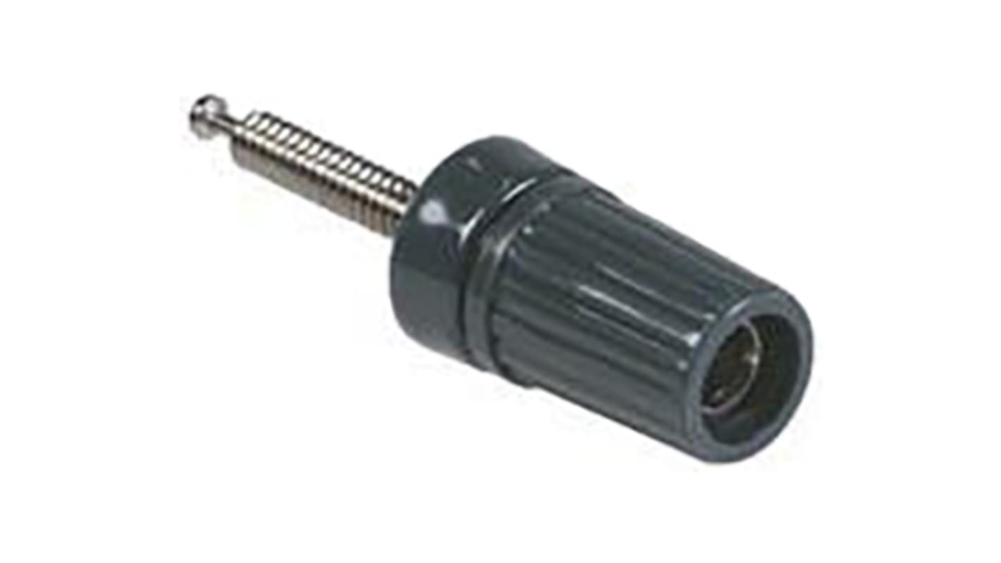 Superior Electric 30A, Green Binding Post With Brass Contacts and Nickel Plated - 12.7mm Hole Diameter