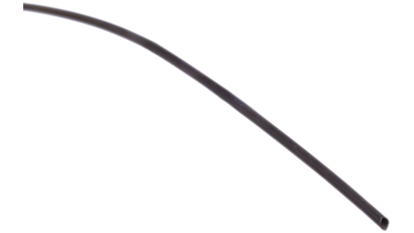 TE Connectivity Halogen Free Heat Shrink Tubing, Black 1.6mm Sleeve Dia. x 10m Length 2:1 Ratio, CGPT Series