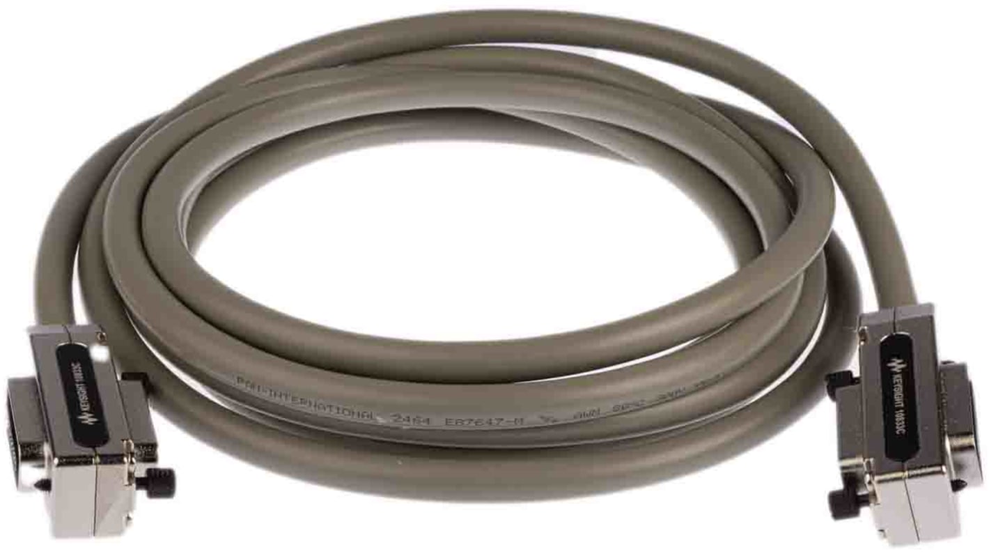 10833C Keysight Technologies GPIB to GPIB Parallel Cable, 4m, Grey