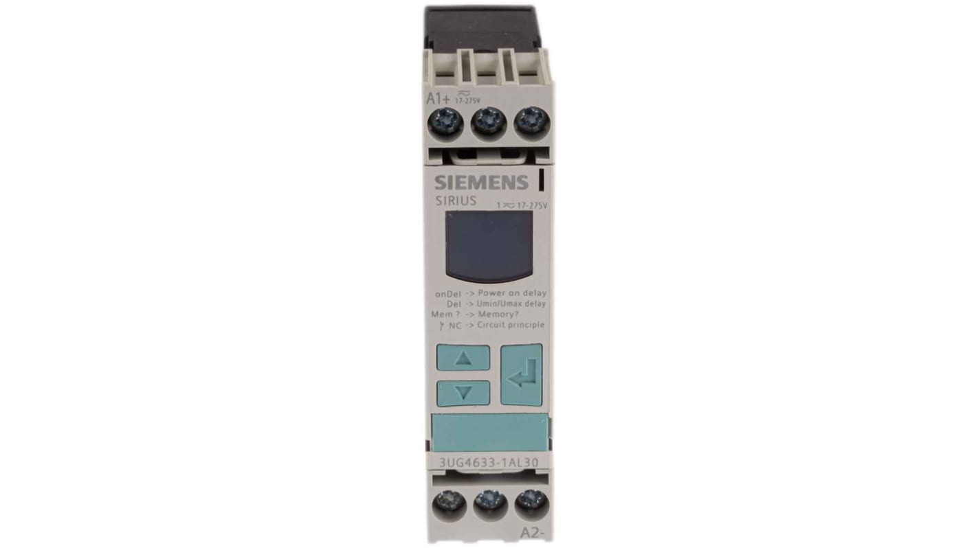 Relè di monitoraggio Tensione Siemens 3UG4633-1AL30 serie 3UG4, SPDT