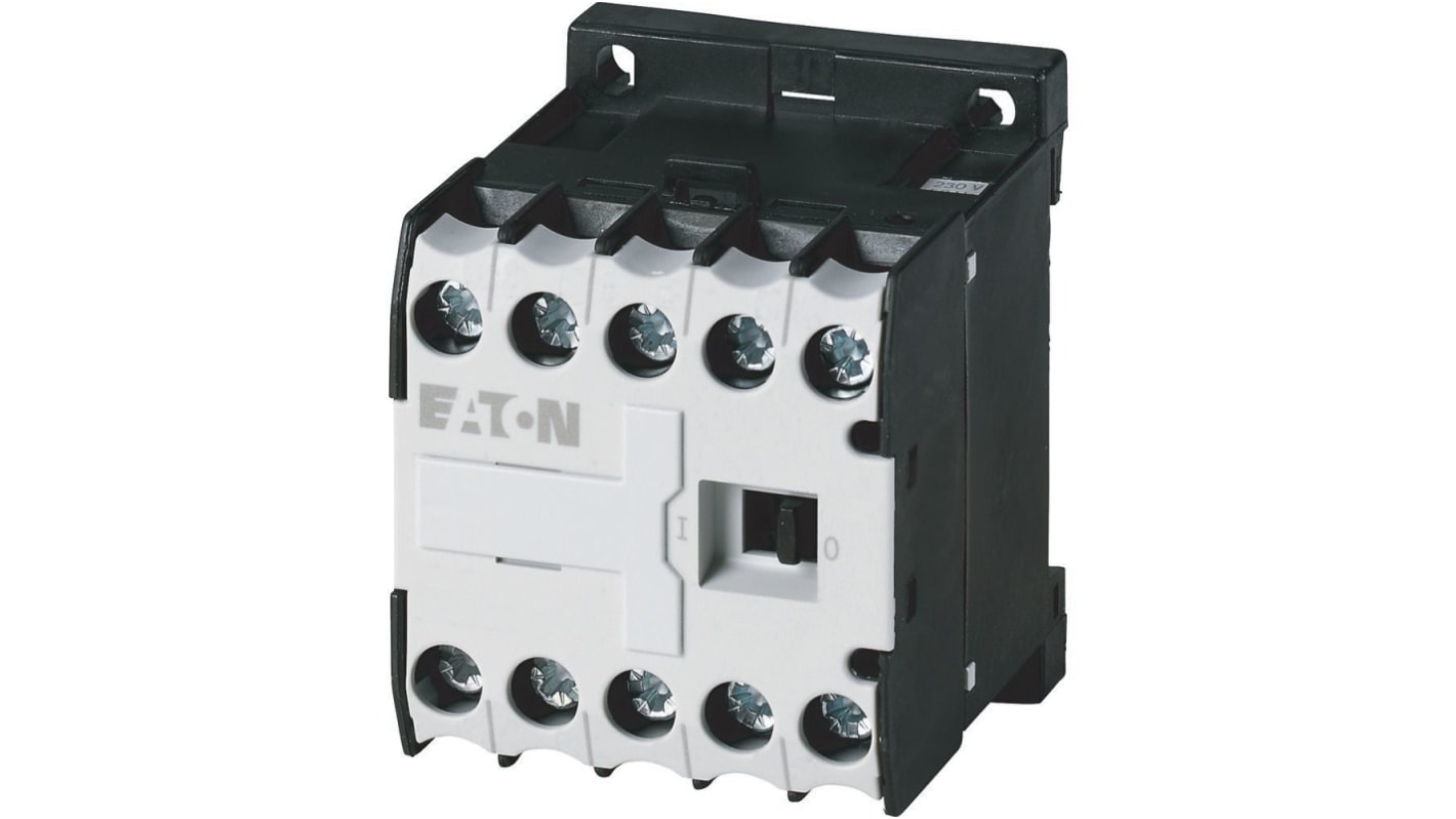 Eaton DILER Series Contactor, 110 V ac Coil, 4-Pole, 3 A, 4NO, 400 V ac