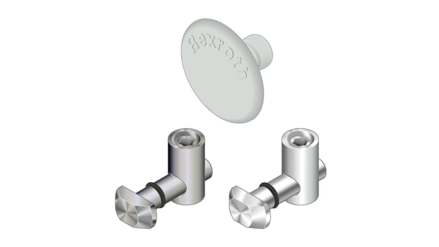 Componente de conexión Bosch Rexroth 3842 535 466, D17, para ranura de 10mm