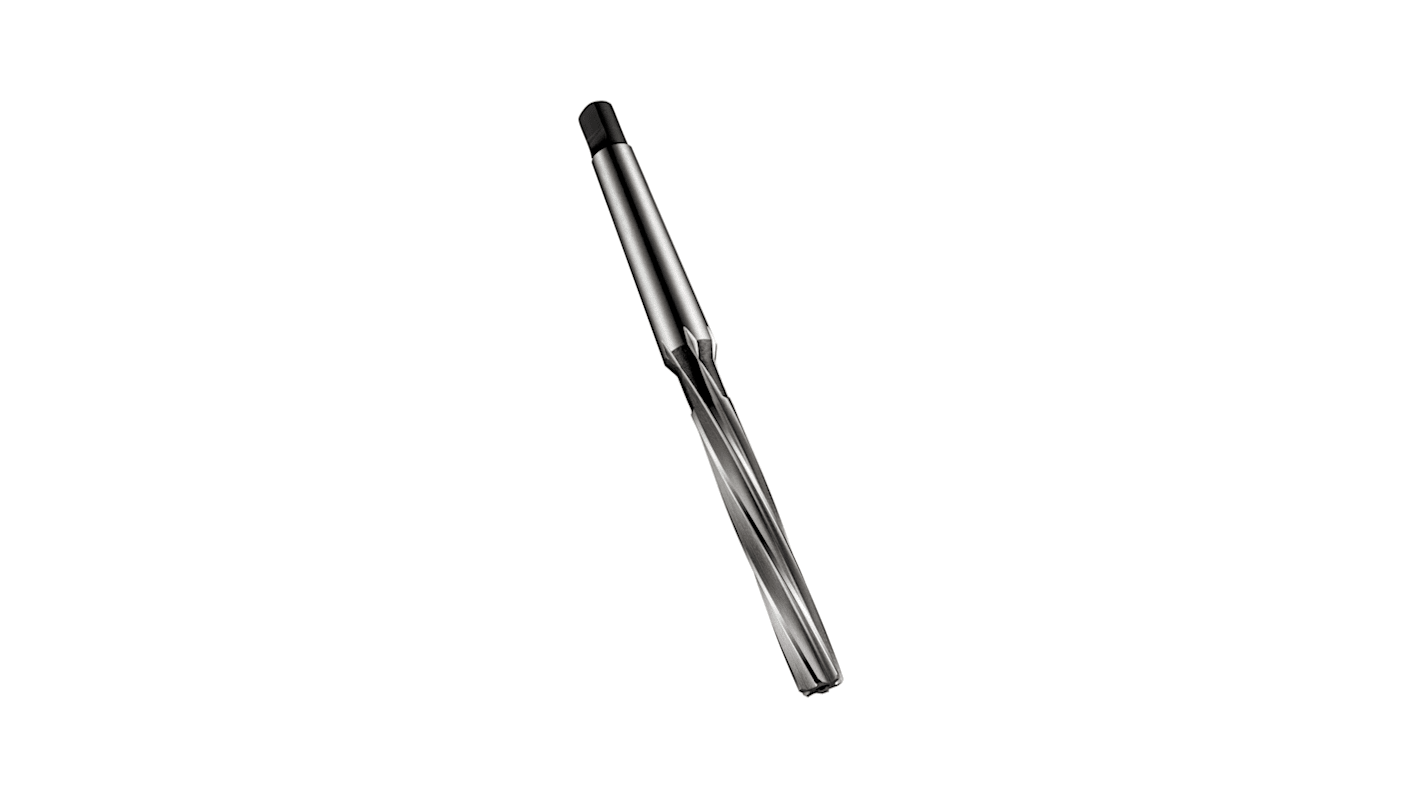 Dormer Morse Taper Shank Reamer Bit, 19mm Diameter, Spiral Flute, 200 mm Overall