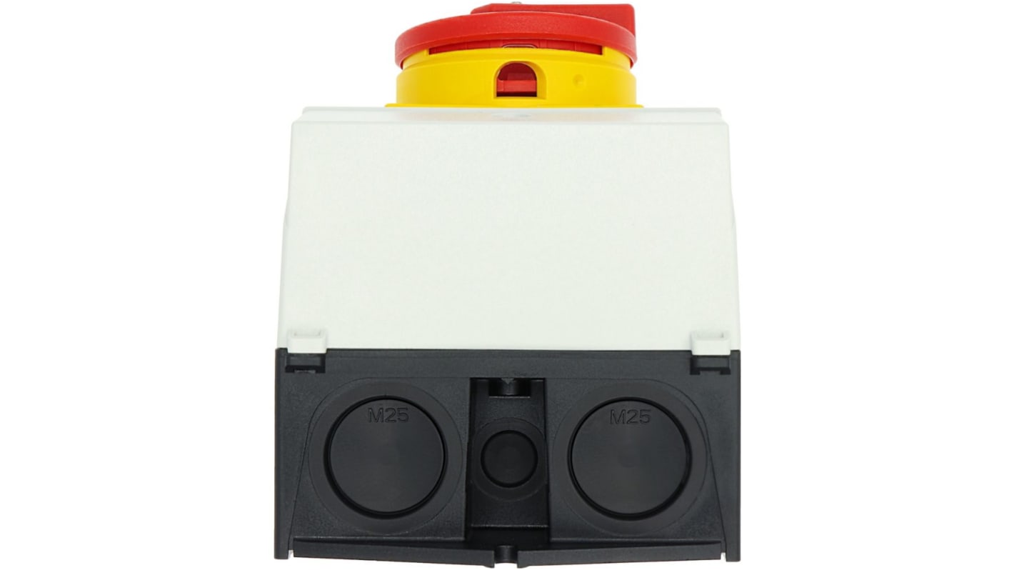 Interruptor seccionador, 6 polos, 6 NA, Corriente 32A, Potencia 13kW, IP65