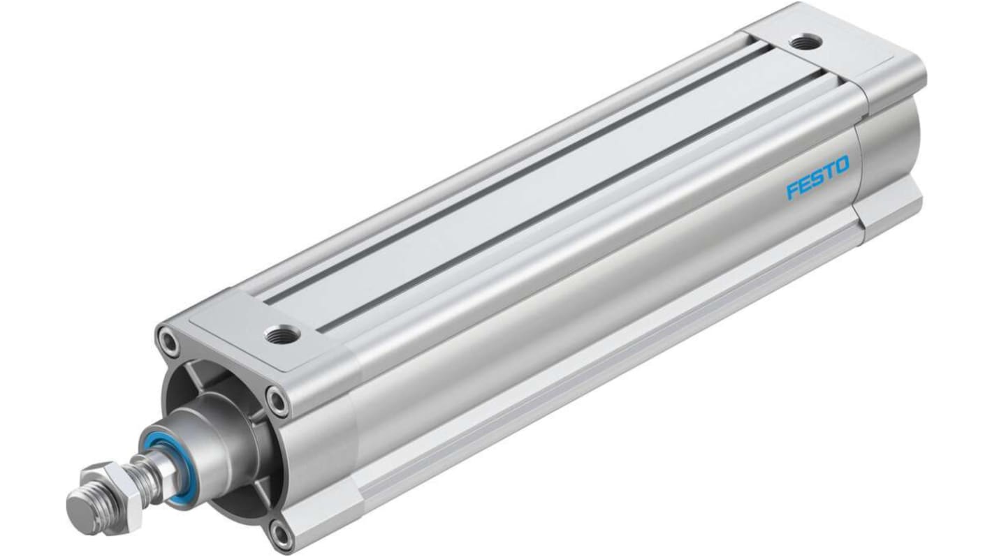 Festo Pneumatic Piston Rod Cylinder - 2126641, 80mm Bore, 300mm Stroke, DSBC Series, Double Acting