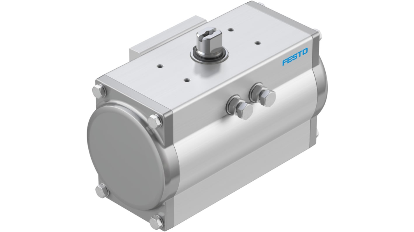 Festo DFPD Series 8 bar Double Action Pneumatic Rotary Actuator, 90° Rotary Angle