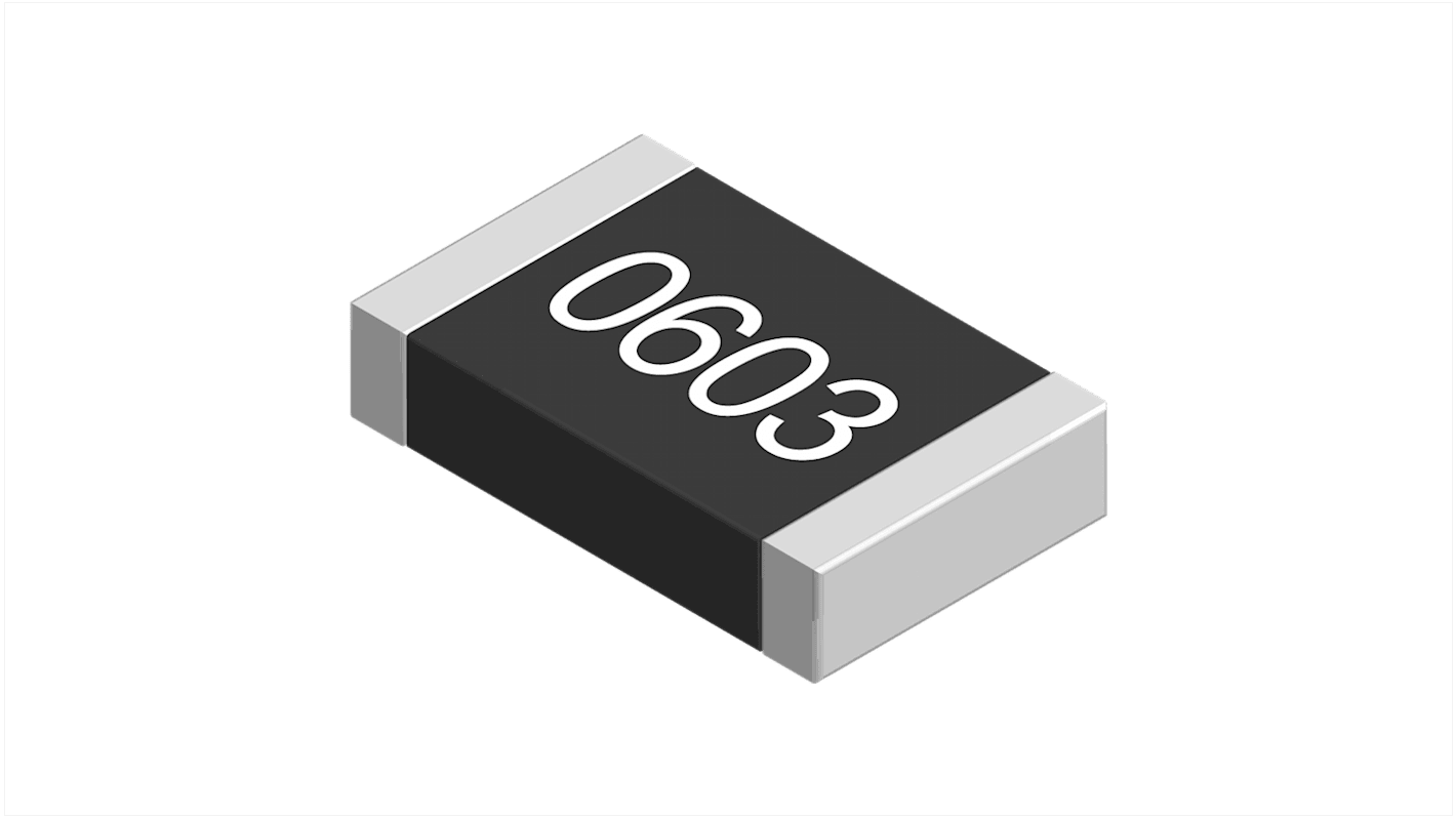 Resistenza SMD TE Connectivity Film sottile, 24.9Ω, 0603 (1608M), ±0.1%, 0.063W