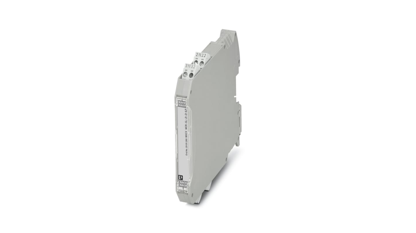 Phoenix Contact MACX MCR Series Signal Conditioner, Current Input, Current Output, <30.5V Supply, ATEX