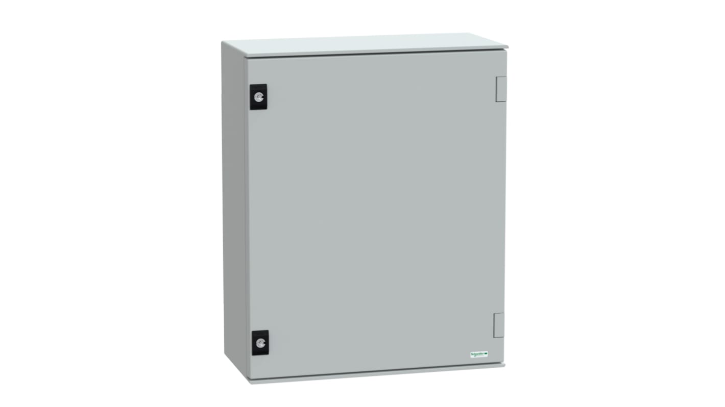 Contenitore a parete con portello Piatta Schneider Electric in PET 530 x 430 x 200mm, col. Grigio, IP66