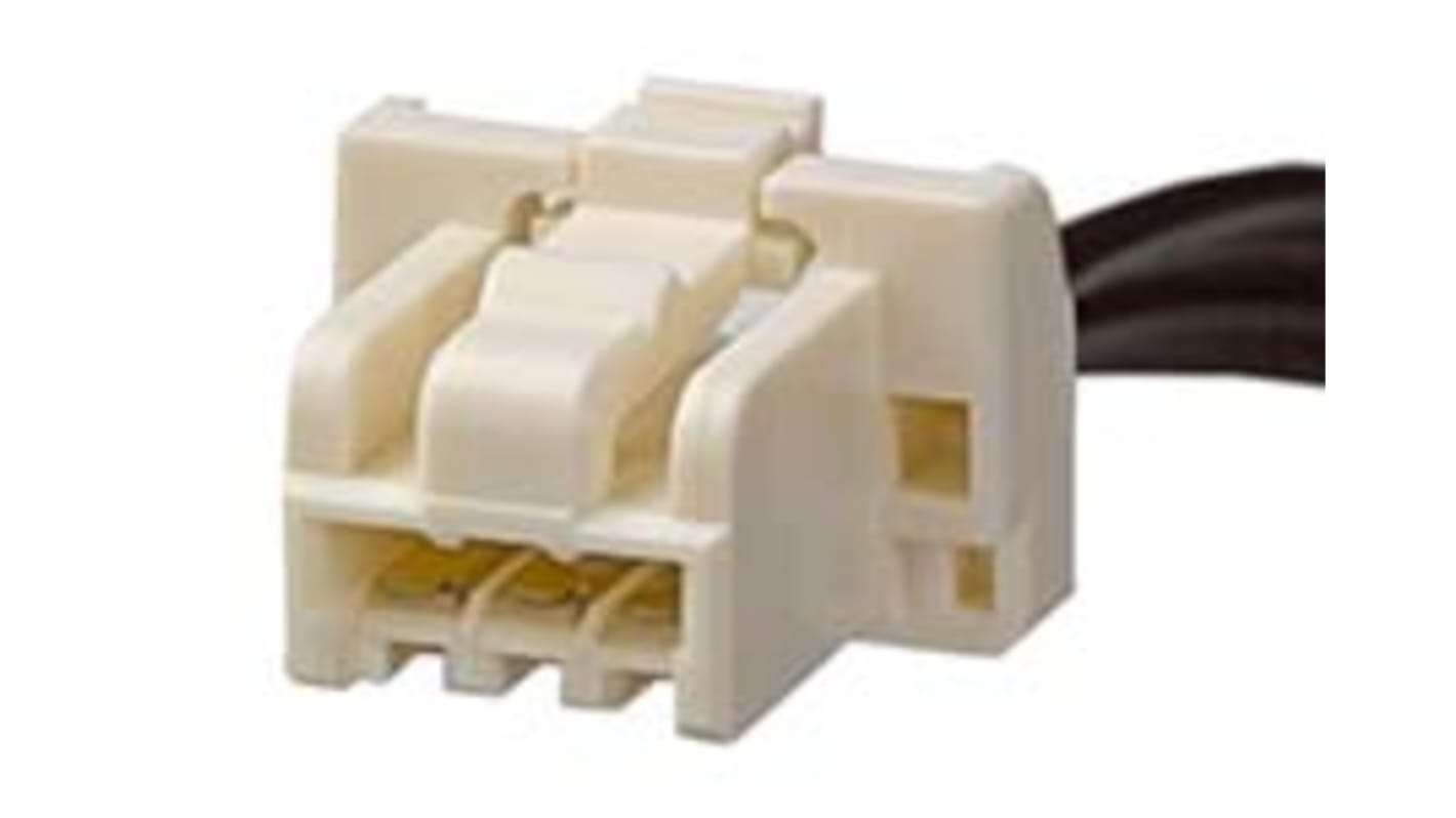 Molex 3 Way Male CLIK-Mate to 3 Way Male CLIK-Mate Wire to Board Cable, 150mm