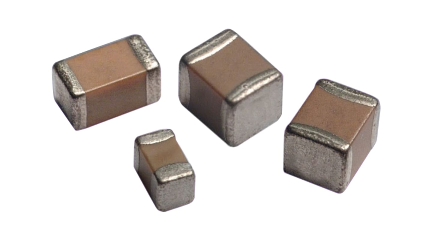 KYOCERA AVX 390pF Multilayer Ceramic Capacitor MLCC, 100V dc V, SMD