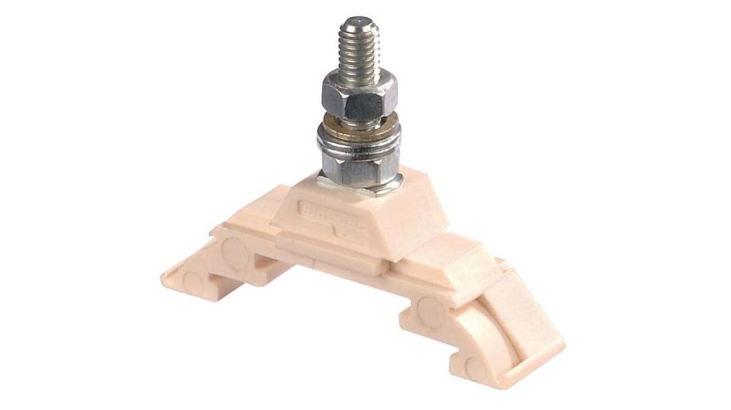 ABB HD10/12.F5 Series Yellow Stud Terminal, 0.5 → 10mm², 1-Level, Bolt Termination