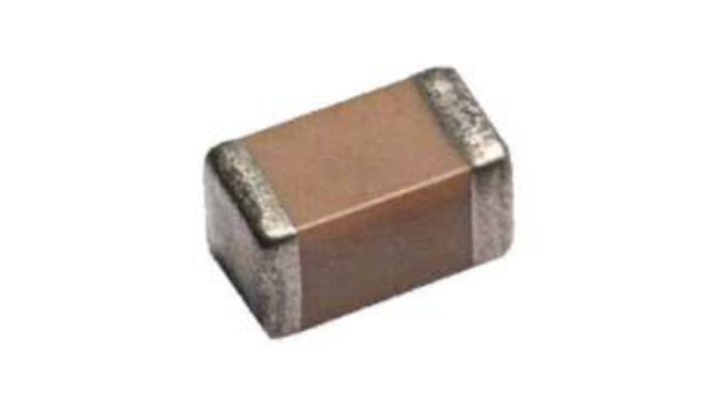 Condensatore ceramico multistrato MLCC, AEC-Q200, 1210 (3225M), 6.8nF, ±5%, 50V cc, SMD, NPO