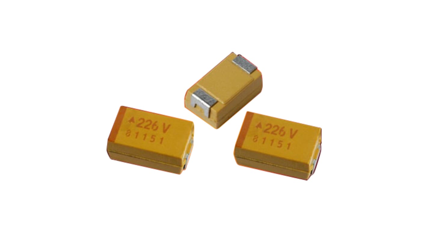 KYOCERA AVX 10μF Electrolytic Electrolytic Capacitor 10V dc, TPS Series