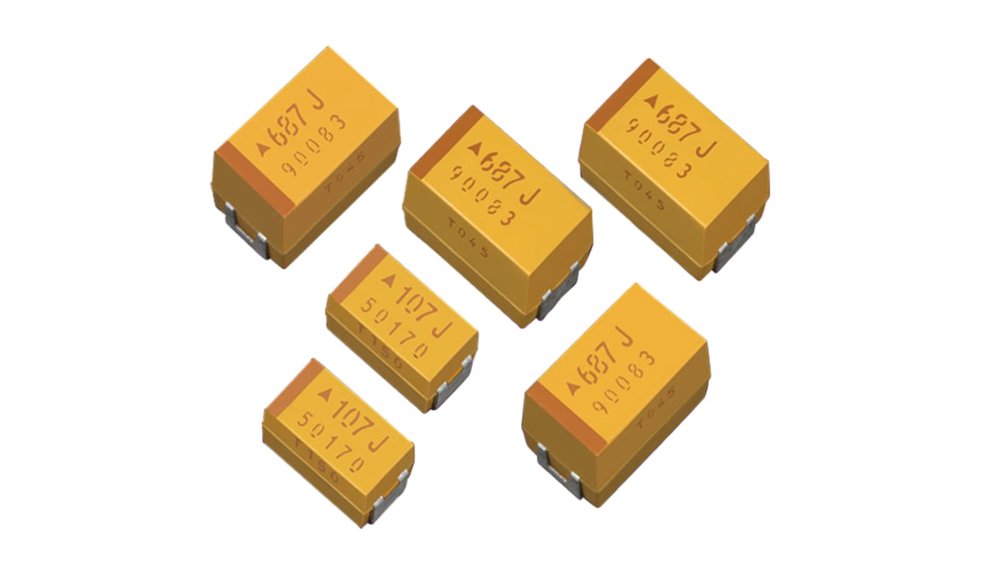 Lot De 20 Condensateurs Tantale 4,7µF 35V Axial – Kemet T310, Montage Traversant