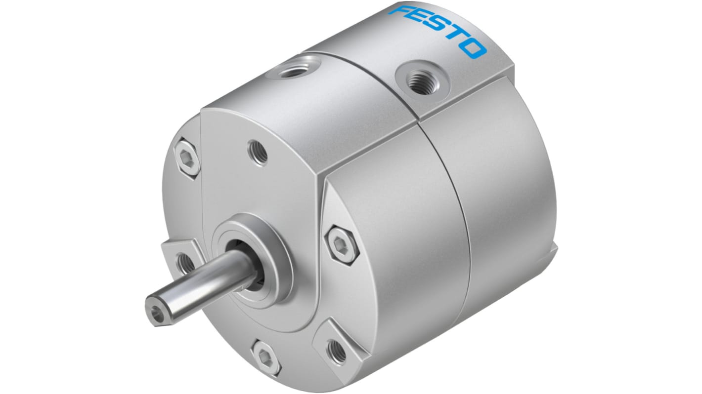 Festo DRVS Series 8 bar Double Action Pneumatic Rotary Actuator, 90° Rotary Angle, 12mm Bore