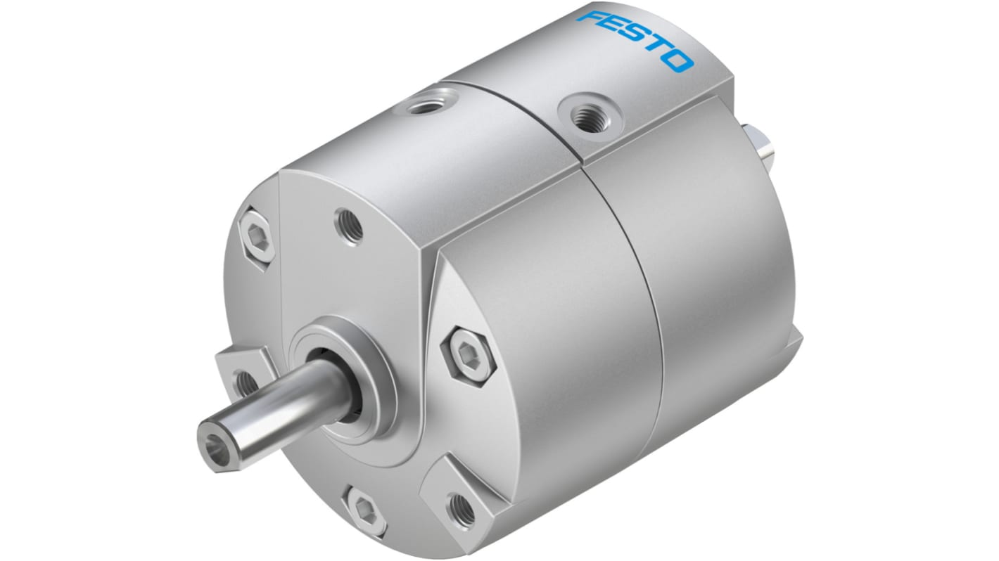 Festo DRVS Series 8 bar Double Action Pneumatic Rotary Actuator, 180° Rotary Angle, 16mm Bore