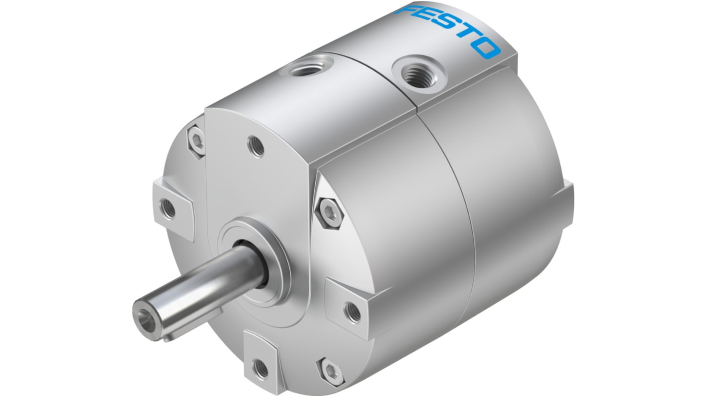 Festo DRVS Series 8 bar Double Action Pneumatic Rotary Actuator, 90° Rotary Angle, 32mm Bore