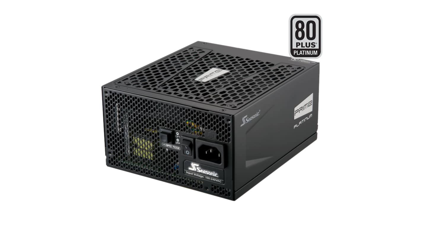 Seasonic 650W PC Power Supply, 100 → 240V ac Input, -12 V dc, 3.3 V dc, 5 V dc, 12 V dc, 5 VSB V dc Output