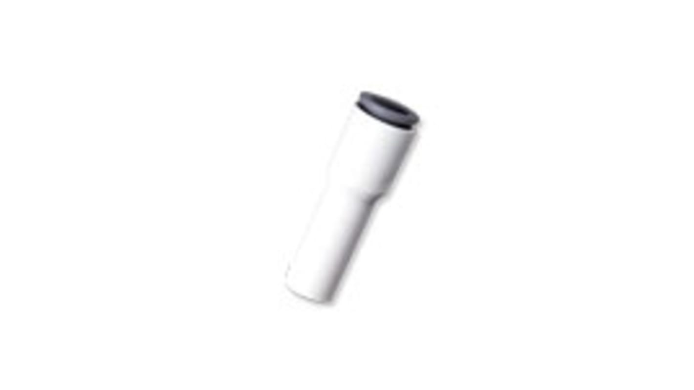 Adaptateur tube à tube droit Legris LF6300 LIQUIfit vers Enfichable 10 mm Enfichable 6 mm