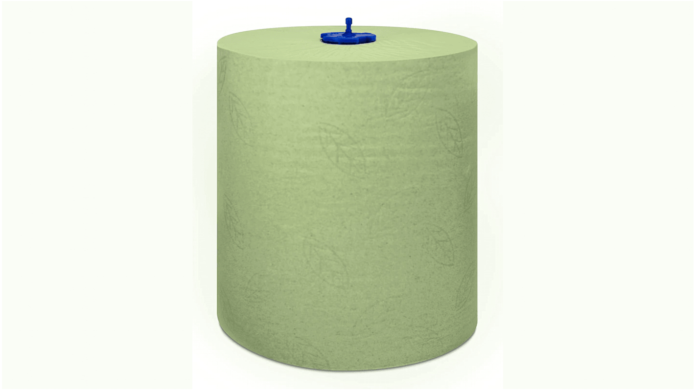 Ręcznik papierowy, 190 x 190mm, warstwy: 2, Zielony, Rolka, TORK MATIC
