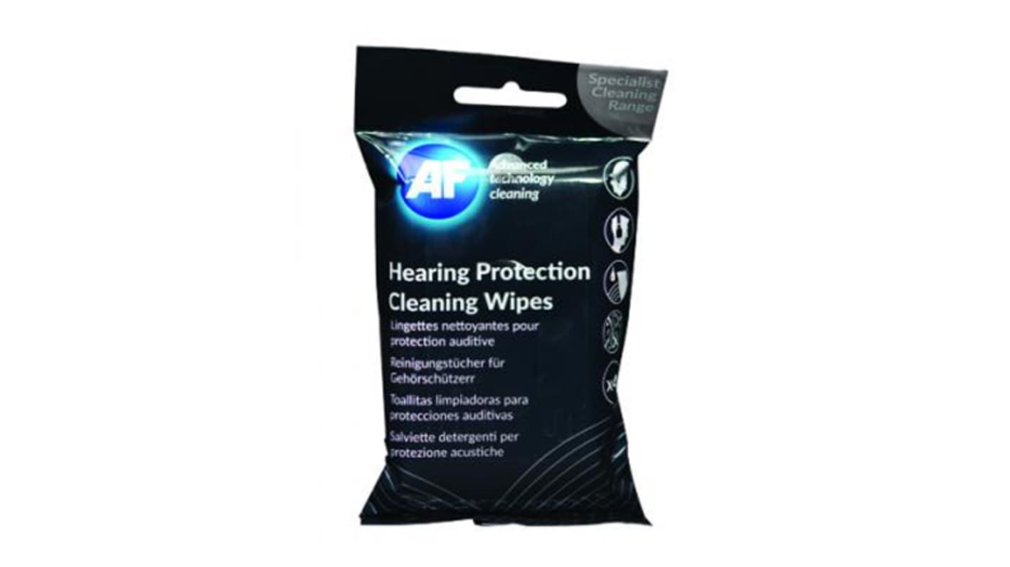 AF Products Cleaning Wipe for use with Maintenance of Hearing Protection Equipment