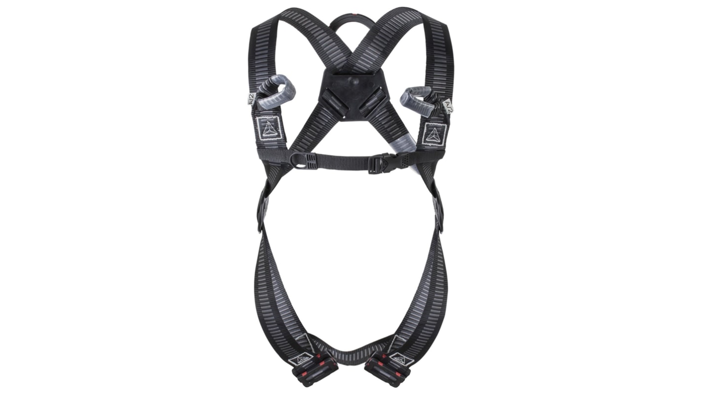 Delta Plus HAR42ELXX Back Front Attachment Fall Arrest Harness, 100kg