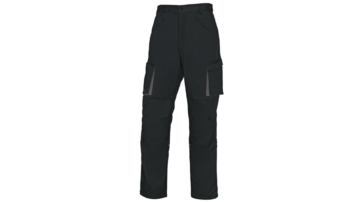 Delta Plus MACH 2 Black/Grey Unisex's Work Trousers 42 ￫ 44in, XXL Waist