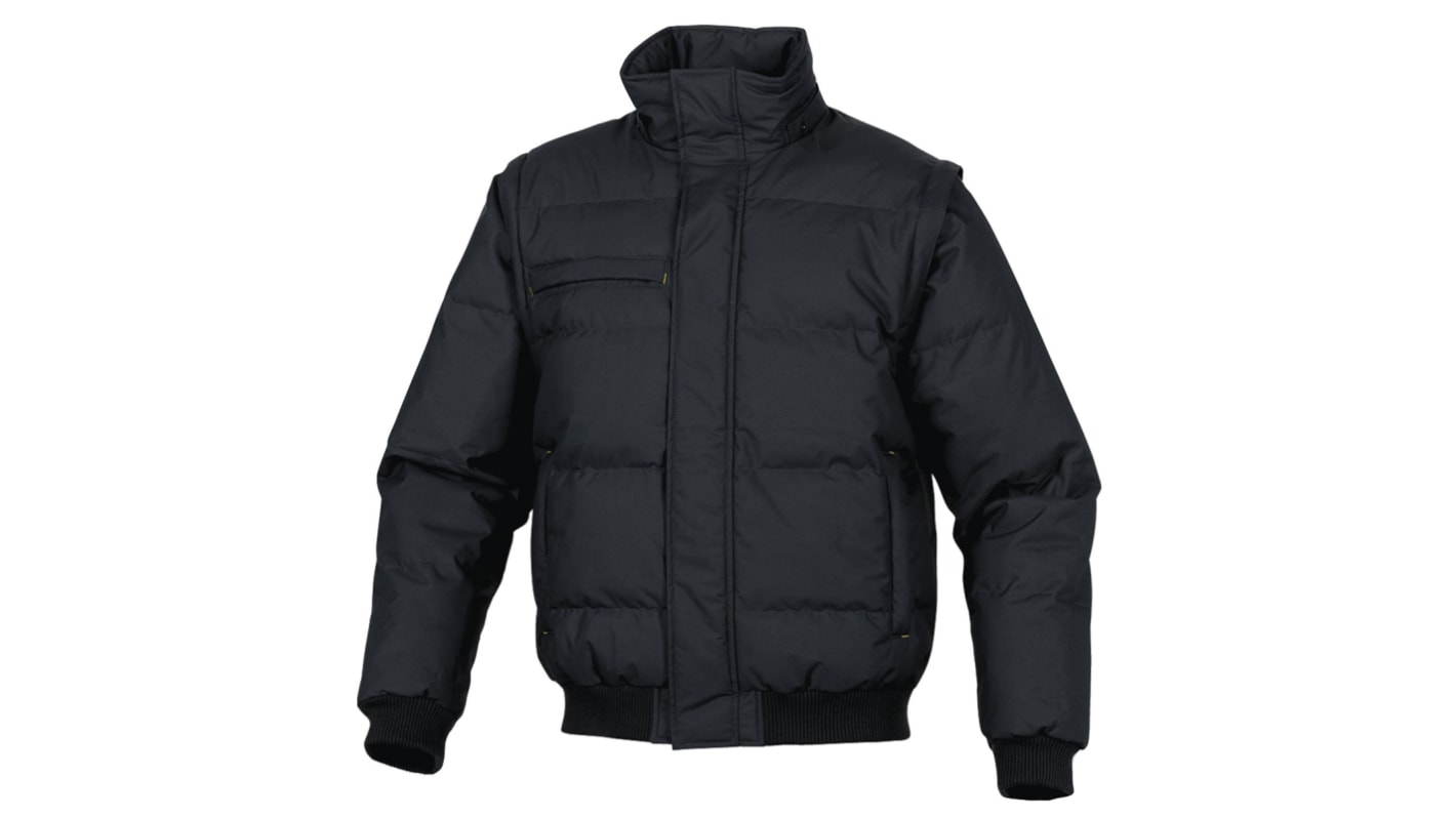 Veste Bombers à capuche Delta Plus, Noire, XL